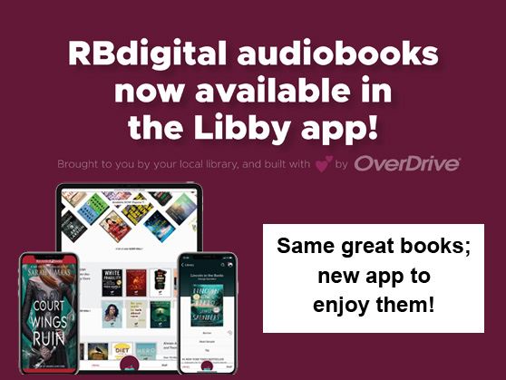 RBdigital audiobooks now available at OverDrive