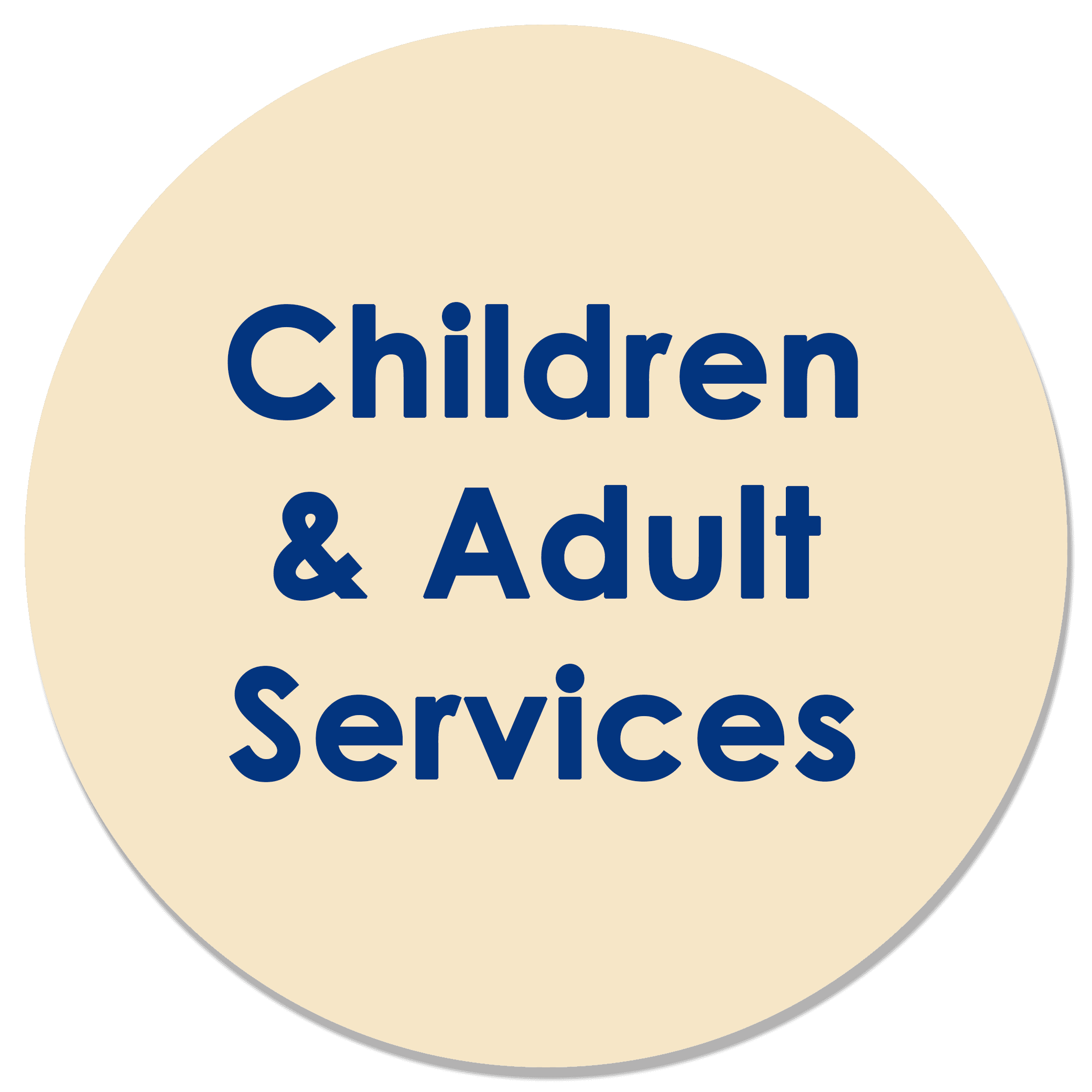 Children, Adult Services, Programs 