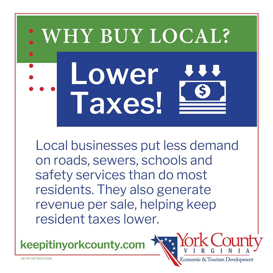 Keep It In York County Buy Local Taxes