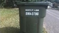 This is an image of WM Trash Can