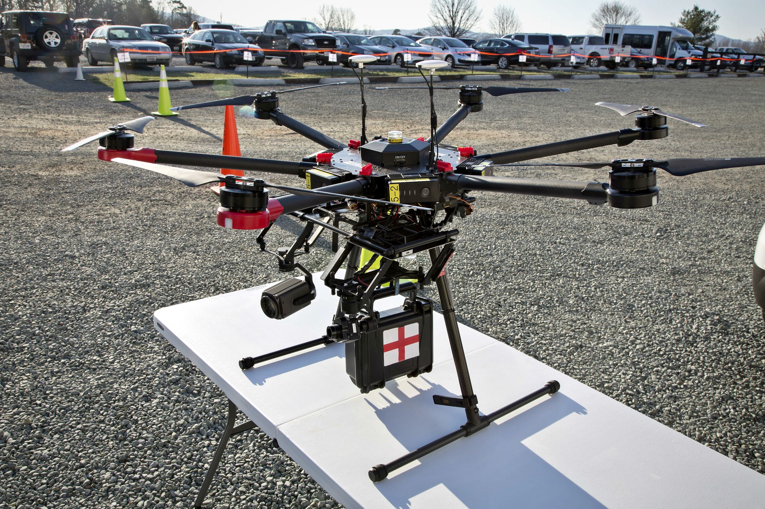 Photo of ROVER sitting stationary before a mission