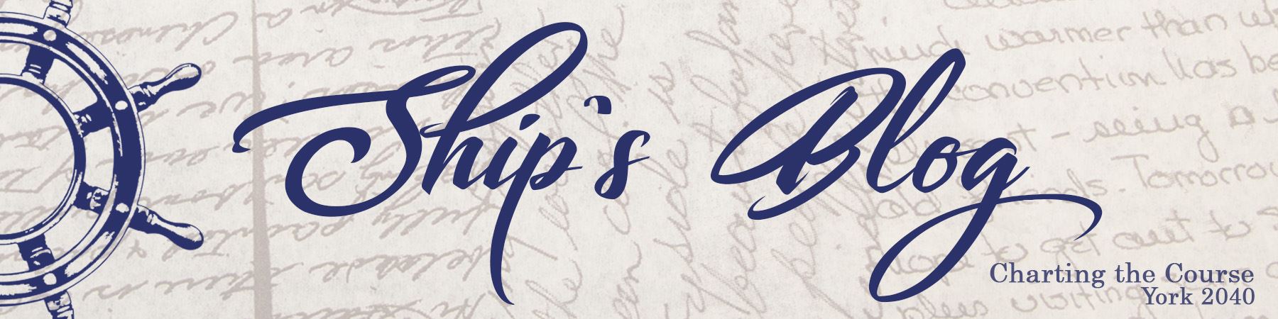 Ship&rsquo;s Blog