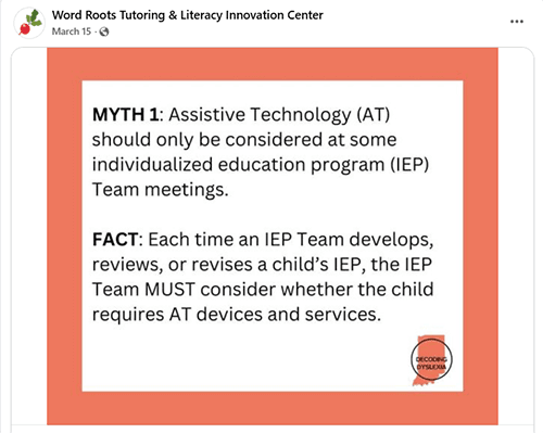 Example from Word Roots